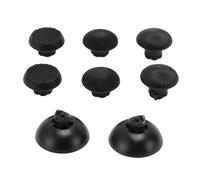 Vvikizy Thumbstick Cap Replacement for Pro Elite, Player Controllers, with Interchangeable 3 Height Options, Improved Grip and Comfort for Enhanced Gaming Performance (Black)