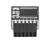 Vvikizy TPM2.0 Module, SPI Interface 12-Pin Motherboard Security Module for 10 11, with GC TPM2.0 S Compatibility
