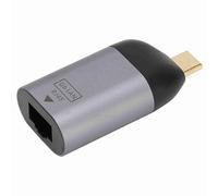 Vvikizy Type-C to RJ45 LAN Adapter Portable and Efficient for Seamless Internet At Home Teaching Gaming Aluminum Alloy