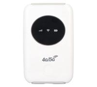 Vvikizy Unlocked 4G LTE USB WiFi Modem 150Mbps Wireless Portable WiFi Router for Outdoor Camping ABS White 10x6x1.5 Cm 1 Unit