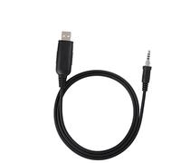 Vvikizy USB Programming Cable for Walkie Talkie, with 1 Pin 3.5mm Plug, Compatible with VX6 VX7 VX6R VX7R VXA700 VXA710 FT250R FT270R FT277R