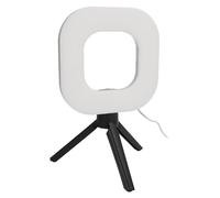 Vvikizy USB Video Light with 1500lm Brightness Adjustable for Live Streaming and Makeup with Tripod and Clip on Bracket