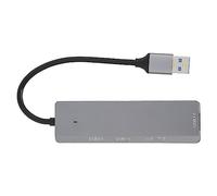 Vvikizy USB3.0 Splitter Efficient Memory Card Reader USB Docking Station 3 Port USB Hub for Faster Transfer