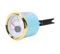 Vvikizy Water Level Gauge, Accurate Pointer Display 52mm Mounting Hole IP67 with Alarm Light, for RV Truck Boat Generator Bus