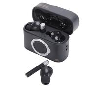 Vvikizy Wireless Earbuds Cute Design with ENC Noise Cancelling Low Latency for Gaming Music Lovers - Dual Microphone (Black)