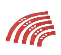 Vvikizy Woodworking Chamfer Template Accurate Radius Jig for Professional Woodworkers 5 Pcs Set for Furniture Production