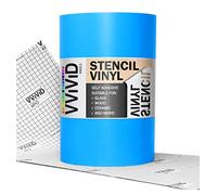 VViViD Blue Stencil Vinyl Masking Film with Anti-Bleed Technology (12in x 5ft)
