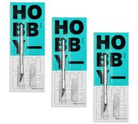 VViViD Fine Point Precision Hobby-Craft Cutting Blade Including Safety Cap (Value Pack - 3-Pack)