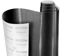 VViViD+ Honeycomb Matt Black Medium Pattern Car Wrap Vinyl 30cm x 152cm (1ft x 5ft)