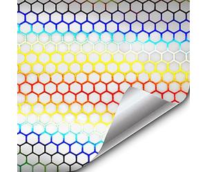 VViViD Micro Bio HEX+ Air-Tint Headlight Taillight Tint Vinyl Roll (12" x 60", Clear)