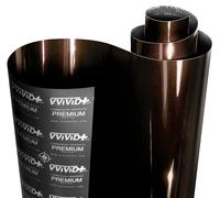 VViViD+ Ultra Gloss Shadow Metallic Amber Vinyl Car Wrap (3ft x 5ft)