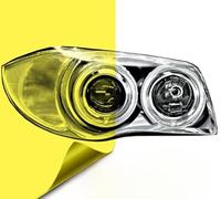 VViViD Yellow Air-Tint High Gloss Headlight Vinyl 30cm x 152cm (12" x 60")