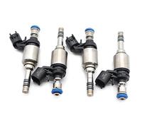 VVKFTP for Buick for Envision for Lacrosse 2.5L L4 2017-2020 12633913 4pcs Car Fuel Flow Matched Petrol Engine Common Rail Injector Valve Nozzle Fuel Injectors Nozzles