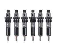 VVKFTP for Dodge Cummins 5.9L 6BT Diesel Engine 6PCS/Lot Car Common Rail Injector Assembly Nozzle Adapter Engine Fuel Injector 0432131837 Fuel Injectors Nozzles