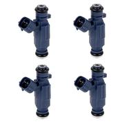 VVKFTP for Hyundai I20 I30 Coupe CW 1.4L 2007-2018 4pcs Car Common Rail Injector Assembly Nozzle Adapter Engine Fuel Injector 0280157174 Fuel Injectors Nozzles