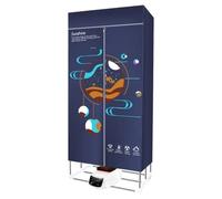 VVLXRIC Clothes Dryer Indoor , Overheating Protection Intelligent Constant Temperature Electric Airer Cover , Touch Screen Save Time Heated Clothes Airer with Cover Wet Weather ,B