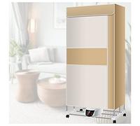 VVLXRIC Electric Airer Clothes Dryer, Multi-Speed Intelligent Constant Temperature Dry Soon Heated Airer, Large Space Touch Screen Air Dryers Energy Saving,Yellow