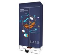 VVLXRIC Heated Air Dryer, Fast Drying Intelligent Constant Temperature Clothes Airer Heated, Touch Screen Large Space Heated Clothes Airer Electric Rainy Weather,B