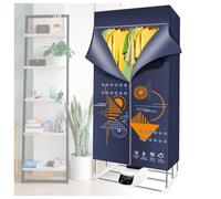 VVLXRIC Heated Air Dryer, Intelligent Constant Temperature Fast Drying Heated Clothes Horse, Save Time Save Electricity Electric Drying Rack Haze Weather,A