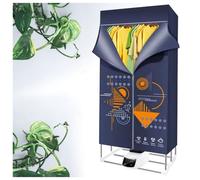 VVLXRIC Indoor Clothes Airer, Fast Drying Intelligent Constant Temperature Heated Clothes Horse, Save Time Save Electricity Air Dryers Clothes Indoor Electric for Home Use,A