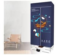 VVLXRIC Indoor Clothes Dryer, Multiple Gears Fast Drying Electric Airer, Save Time Save Electricity Electric Air Dryers Clothes Indoor Heated Energy Saving,B