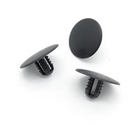 VVO Fasteners- Black Plastic Bonnet Insulation & Soundproofing Clips for Ford EcoSport, Escort, Fiesta, Focus, Fusion, K Figo, Mondeo, Puma, Transit Connect, (Pack of 10)