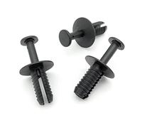 VVO Fasteners- Black Plastic Front Bumper Clips for BMW 3-Series, 1-Series, 2-Series, X5, X1, X2, X3, Z3, 5-Series, 6-Series, 7-Series, (Pack of 10)