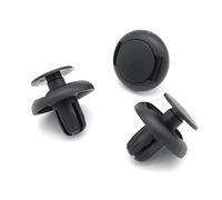 VVO Fasteners- Black Plastic Front Bumper & Trim Fastener Clips for Mercedes-Benz C-Class, E-Class, (Pack of 10)