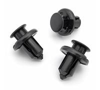 VVO Fasteners- Black Plastic Front Grille/Slam Panel Clips for Honda Accord, CR-V, S2000, FR-V, (Pack of 10)