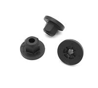 VVO Fasteners- Black Plastic Front Wheel Arch Lining & Mudguard Clips for BMW X5, 5-Series, 6-Series, (Pack of 10)