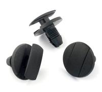 VVO Fasteners- Black Plastic Rear Wheel Arch Lining & Mudguard Clips for Citroen Berlingo Multispace, Berlingo Van, C3, C3 Picasso, C4, C4 Picasso/Spacetourer, DS3, DS4, DS5, (Pack of 10)