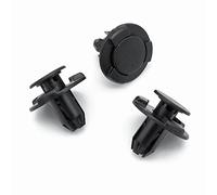 VVO Fasteners- Black Plastic Rear Wheel Arch Lining & Mudguard Clips for Nissan Qashqai, Micra, X-Trail, (Pack of 10)