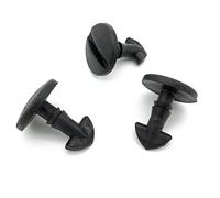 VVO Fasteners- Black Plastic Tow Eye Cover Clips for Land Rover Discovery, Freelander, Range Rover Sport, (Pack of 10)