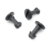 VVO Fasteners- Black Plastic Underbody Shields and Insulation Panel Fastener Clips for Jaguar F-Pace, (Pack of 10)