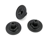 VVO Fasteners- Black Plastic Underbody Shields & Insulation Panel Fastener Nuts for Audi A3, A1, A4, A5, (Pack of 10)