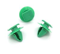VVO Fasteners- Green Plastic Front Wheel Arch Flare & Trim Moulding Clips for Jeep Renegade, (Pack of 10)