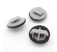 VVO Fasteners- Grey Plastic Side Skirt, Sill Moulding Cover Trim Clips for Mazda MX-5, 3, CX-3, CX-5, RX-8, 2, (Pack of 10)