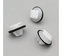 VVO Fasteners Plastic Front Wheel Arch Flare and Trim Moulding Clip, White (Pack of 10)