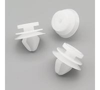 VVO Fasteners Plastic Front Wheel Arch Flare and Trim Moulding Clip, White (Pack of 10)