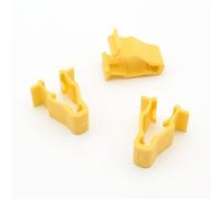 VVO Fasteners Plastic Front Wheel Arch Flare and Trim Moulding Clip, Yellow (Pack of 10)