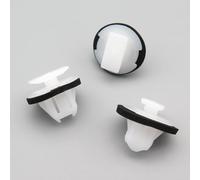 VVO Fasteners Plastic Rear Wheel Arch Flares and Moulding Trim Clip, White (Pack of 10)