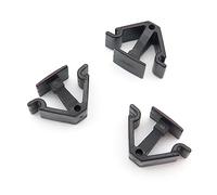 VVO Fasteners Plastic Roof Lining, Headlining Sunvisor and Overhead Console Clip, Black (Pack of 10)