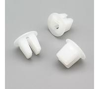 VVO Fasteners Plastic Tailgate Lining Clips and Boot Lid Lining Clip, White (Pack of 10)