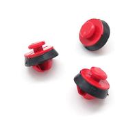 VVO Fasteners- Red Plastic Rear Wheel Arch Flares & Moulding Trim Clips for Renault Kadjar, (Pack of 10)
