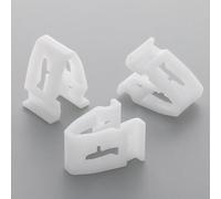 VVO Fasteners- White Plastic Front Wheel Arch Flare and Trim Moulding Clips for Citroen C4, (Pack of 10)
