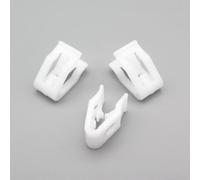 VVO Fasteners- White Plastic Front Wheel Arch Flare and Trim Moulding Clips for Land Rover Defender, Discovery, (Pack of 10)