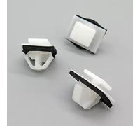 VVO Fasteners- White Plastic Front Wheel Arch Flare & Trim Moulding Clips for Hyundai Tucson, (Pack of 10)