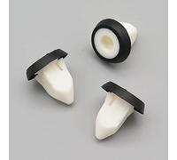 VVO Fasteners- White Plastic Rear Bumper & Trim Fastener Clips for Volkswagen Touran, (Pack of 10)