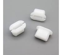 VVO Fasteners- White Plastic Roof Lining, Headlining Sunvisor & Overhead Console Clips for Citroen Berlingo Multispace, Xsara Picasso, (Pack of 10)