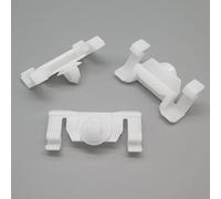 VVO Fasteners- White Plastic Side Skirt, Sill Moulding Cover Trim Clips for Mercedes-Benz C-Class, SLK, (Pack of 10)